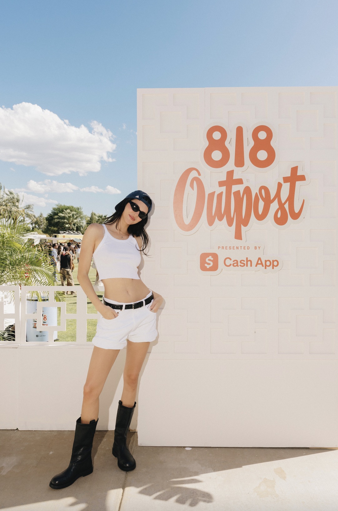 An image of Kendall Jenner at her 818 Outpost.