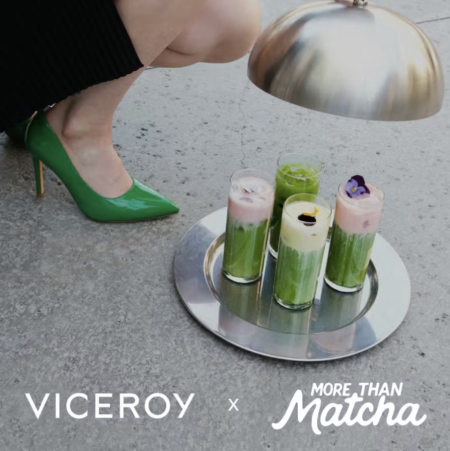 An image of the flyer for National Matcha Day Launch Party at Viceroy Santa Monica