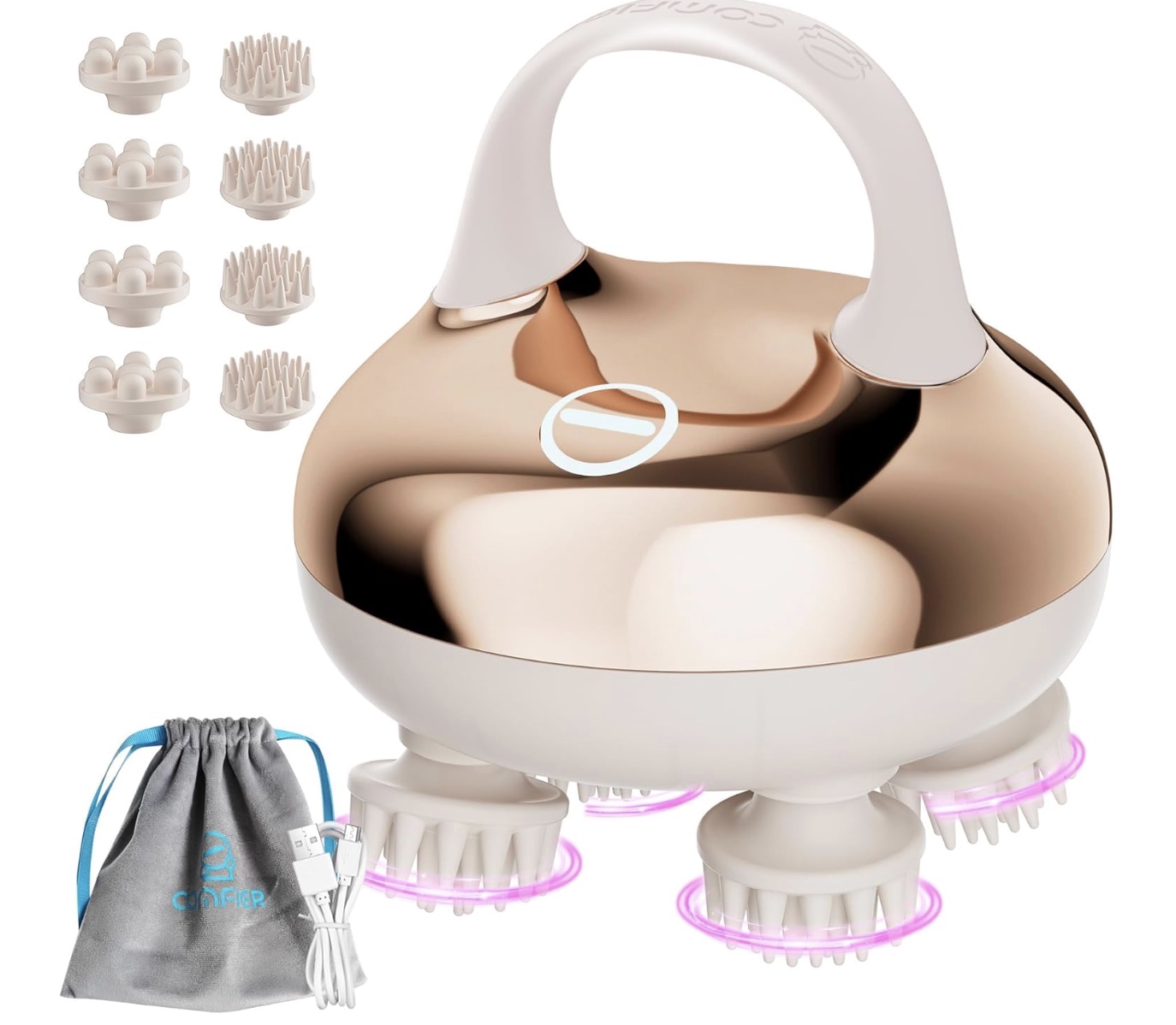 AN image of a Cordless Scalp Massager Set