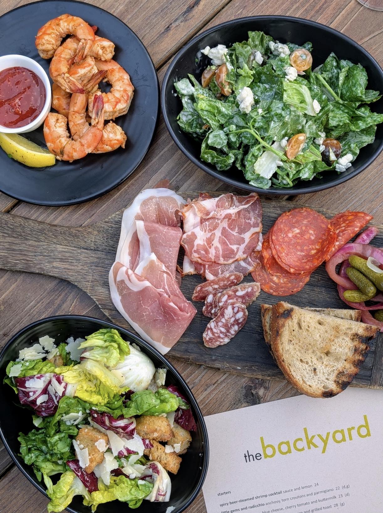 An image of the food from The backyard at Hollywood Bowl.