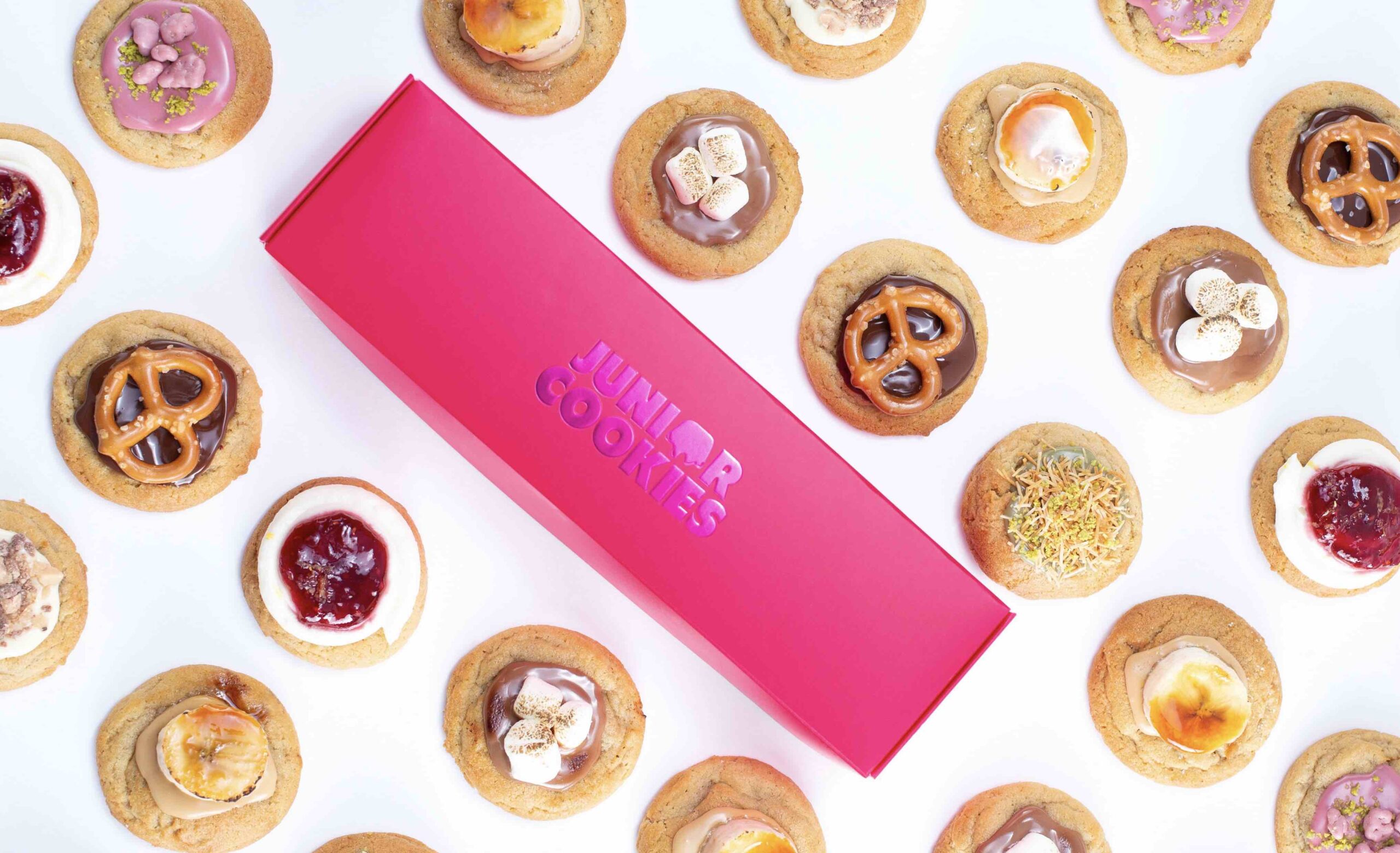 AN image of an assortment of Junior Cookies.