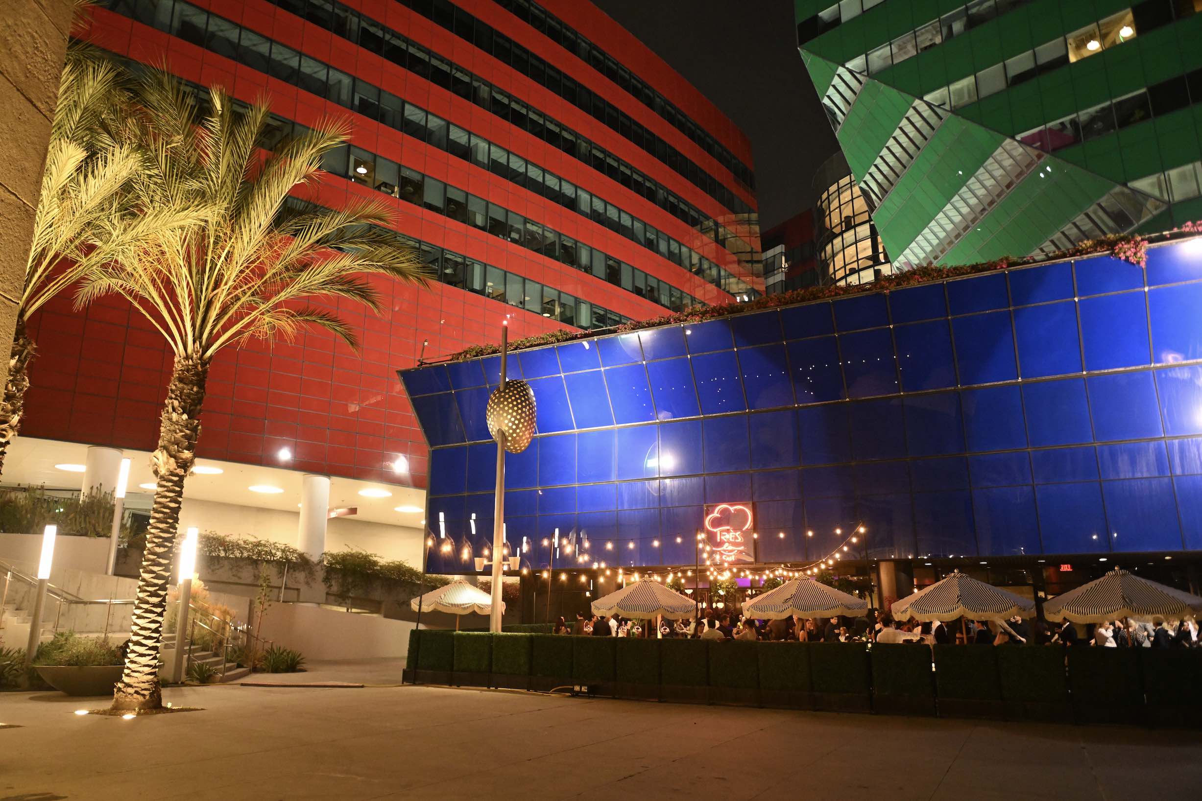 An image of the Pacific Design Center.