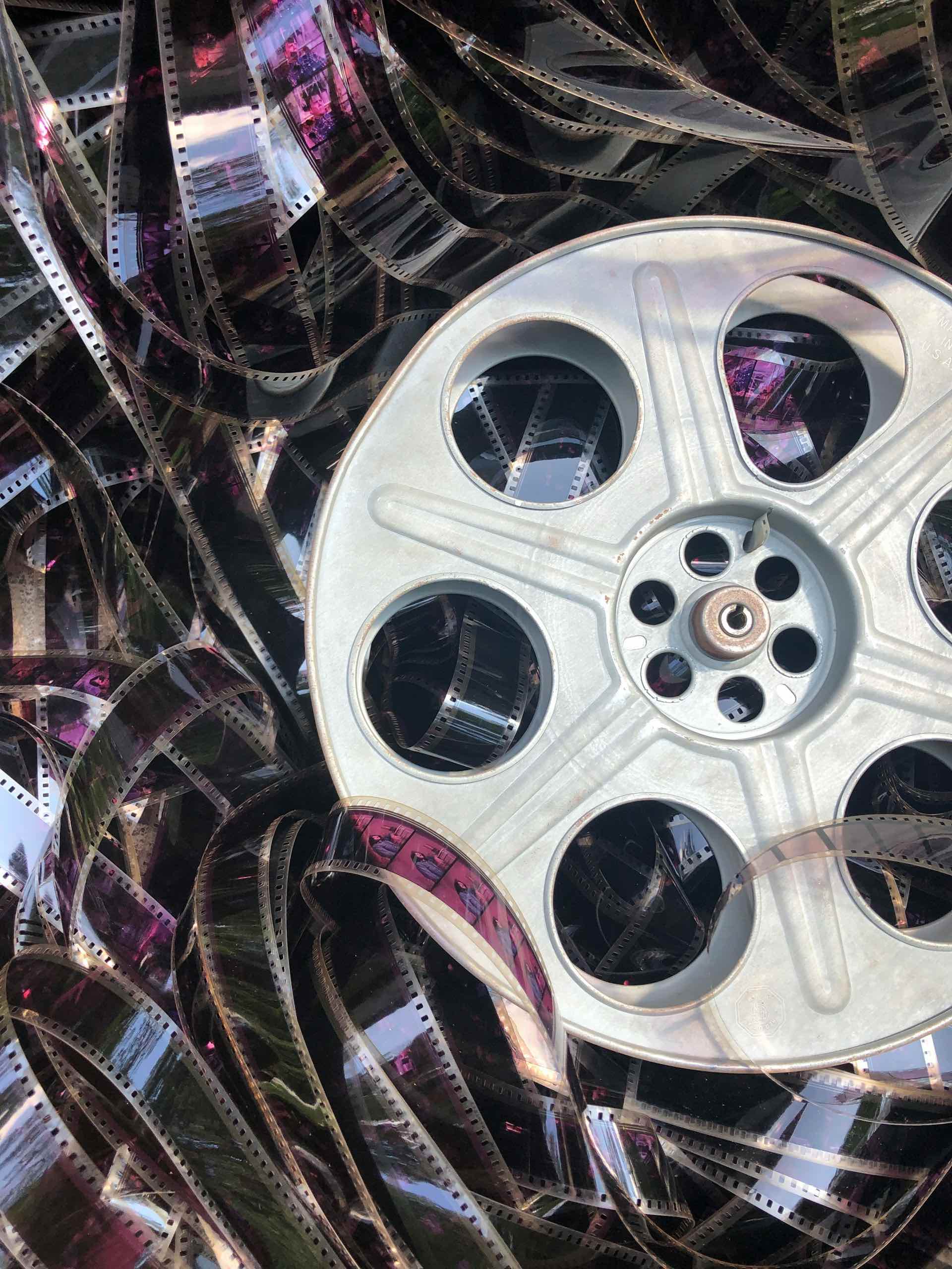 An image of 8mm film reels.