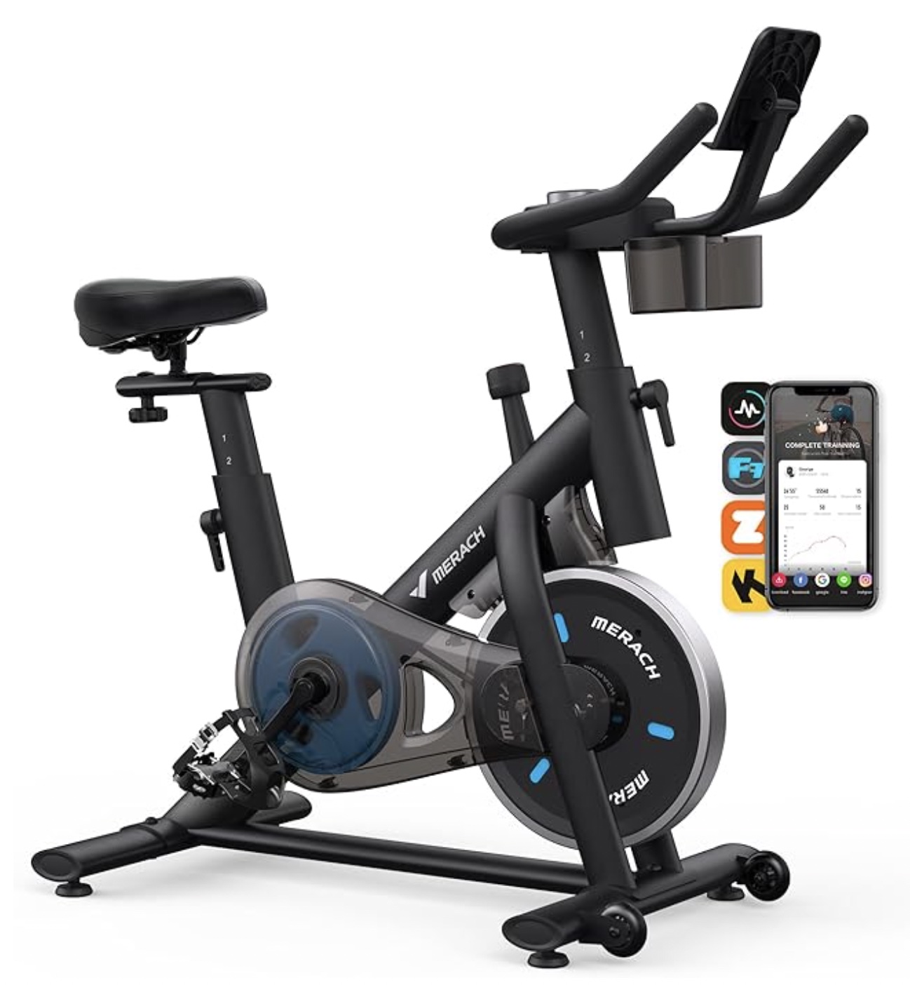 AN image of an indoor cycling bike.