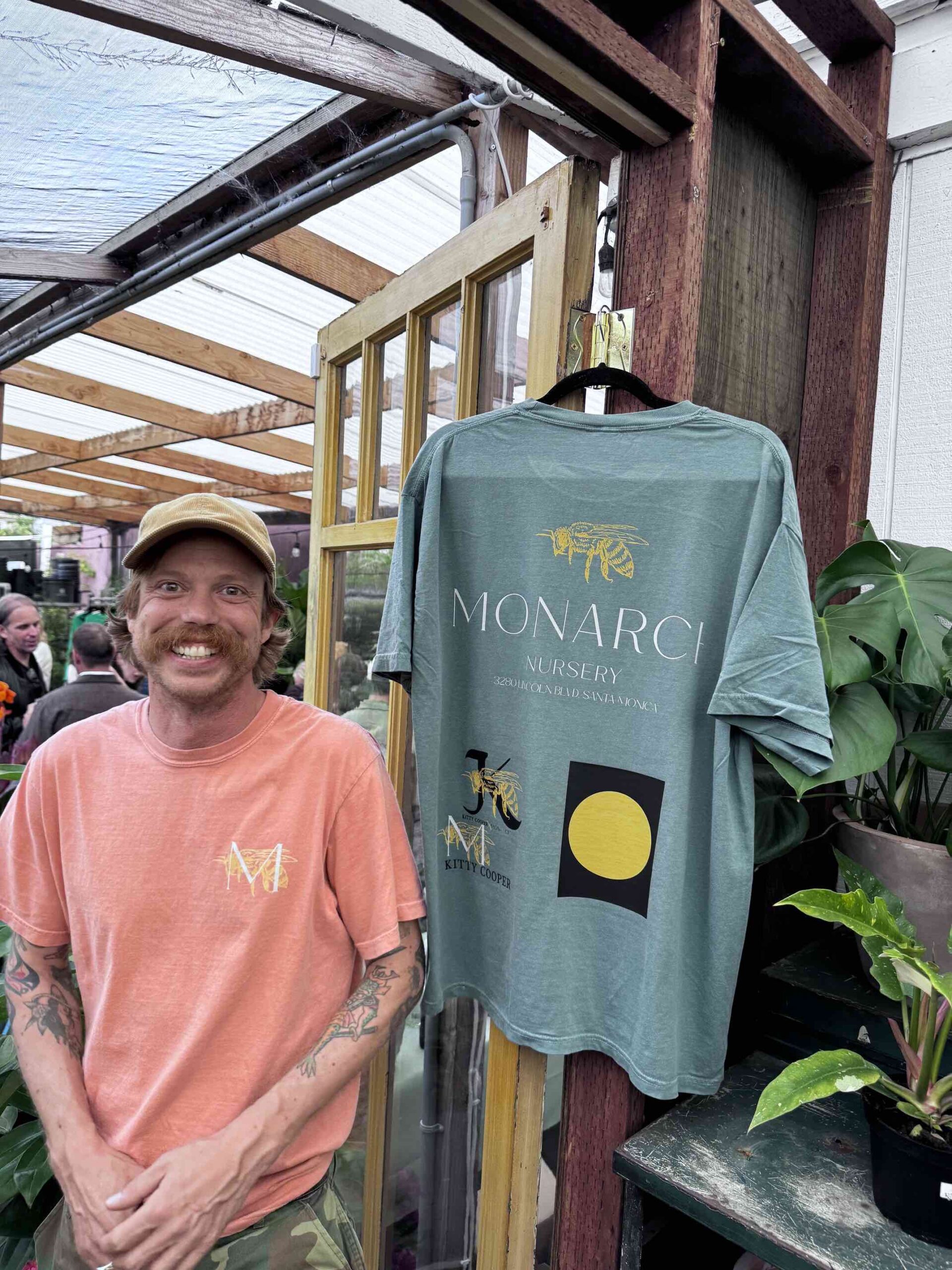 An image of one of Monarch Nursery owners, Anton van der Woude.