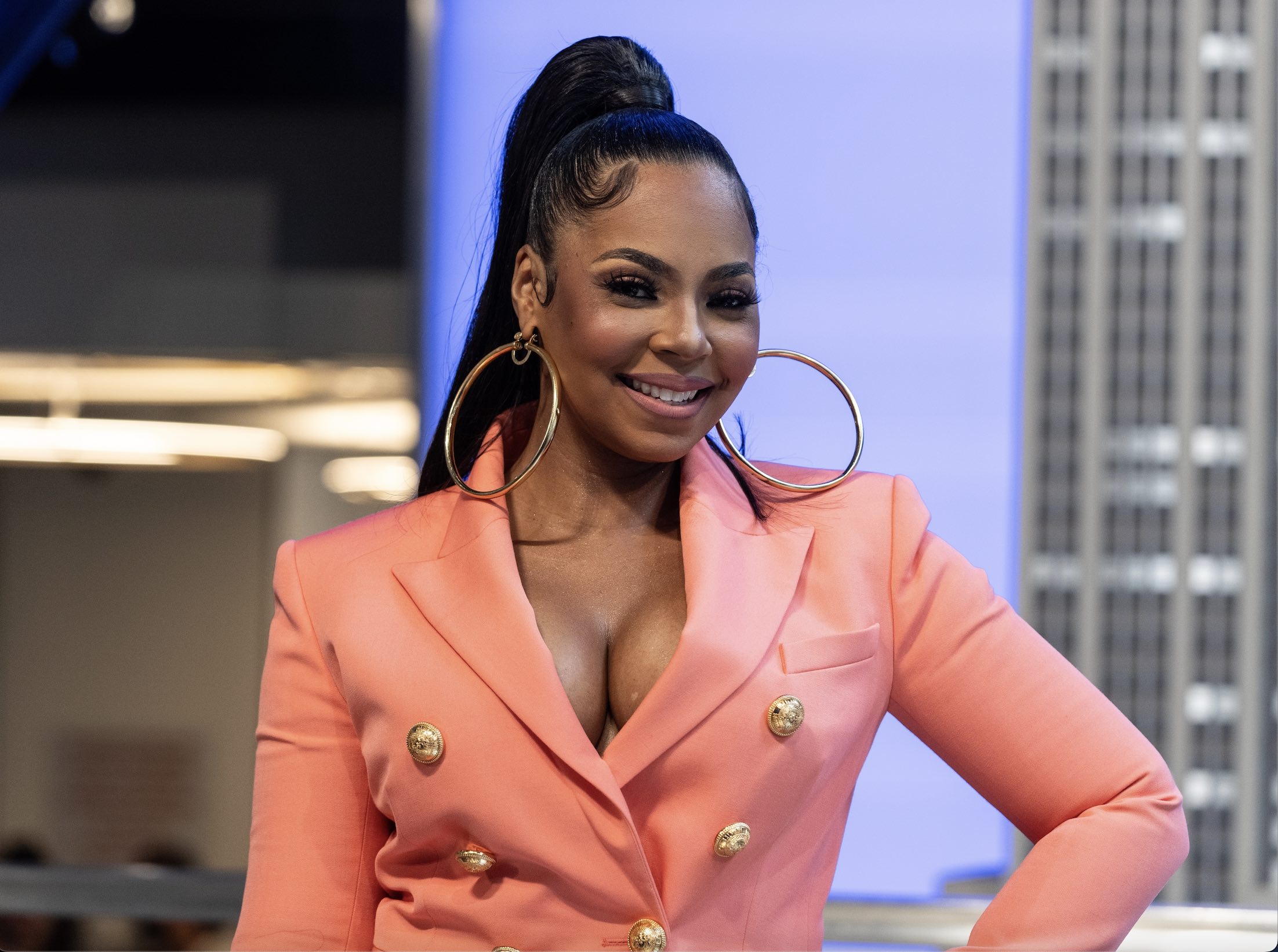 An image of singer Ashanti.
