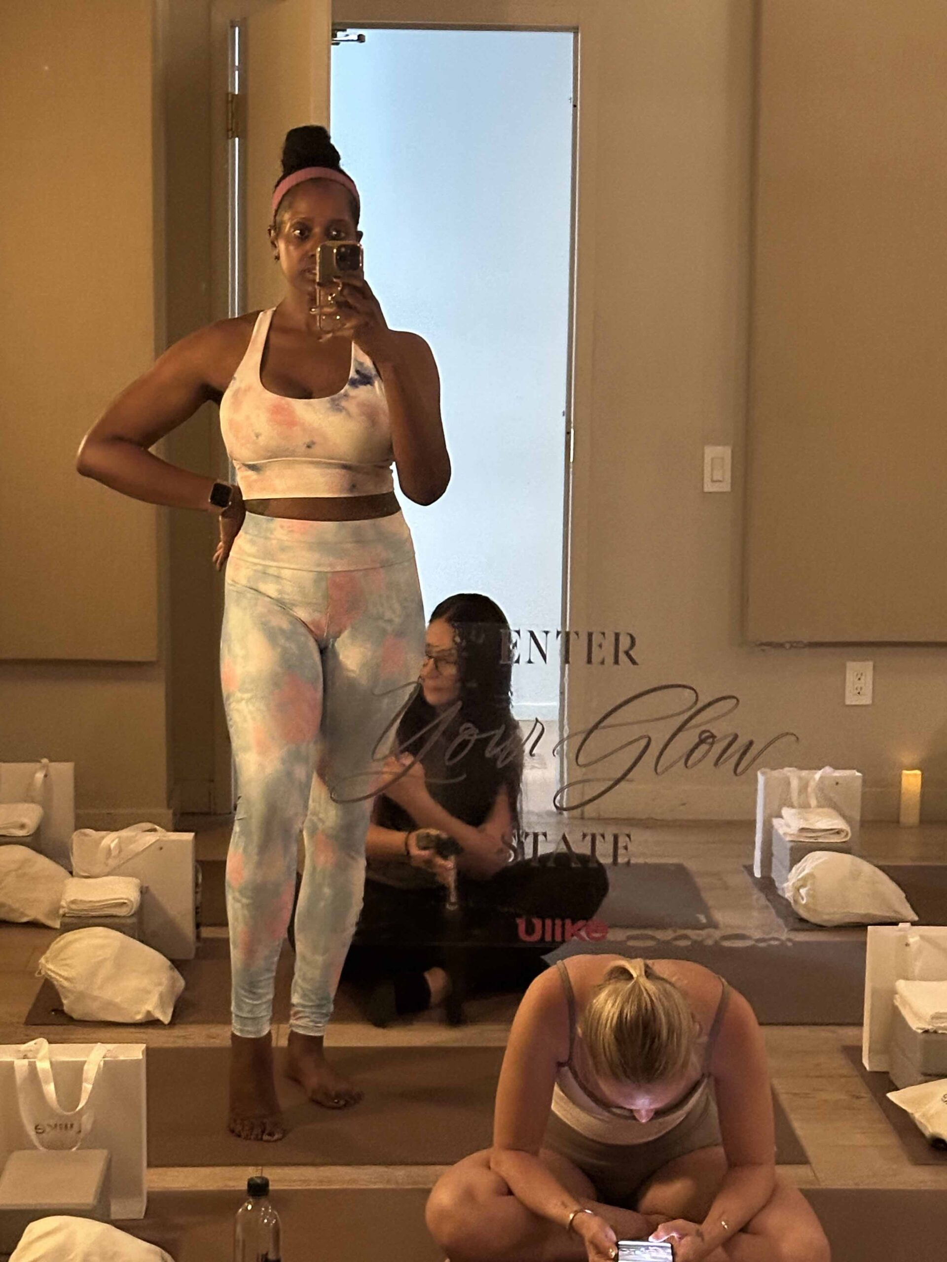 An image of lifestyle blogger Ariel Johns at The Class.