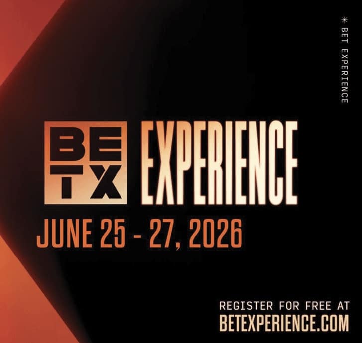 An image of the flyer for the 2026 BET Experience.