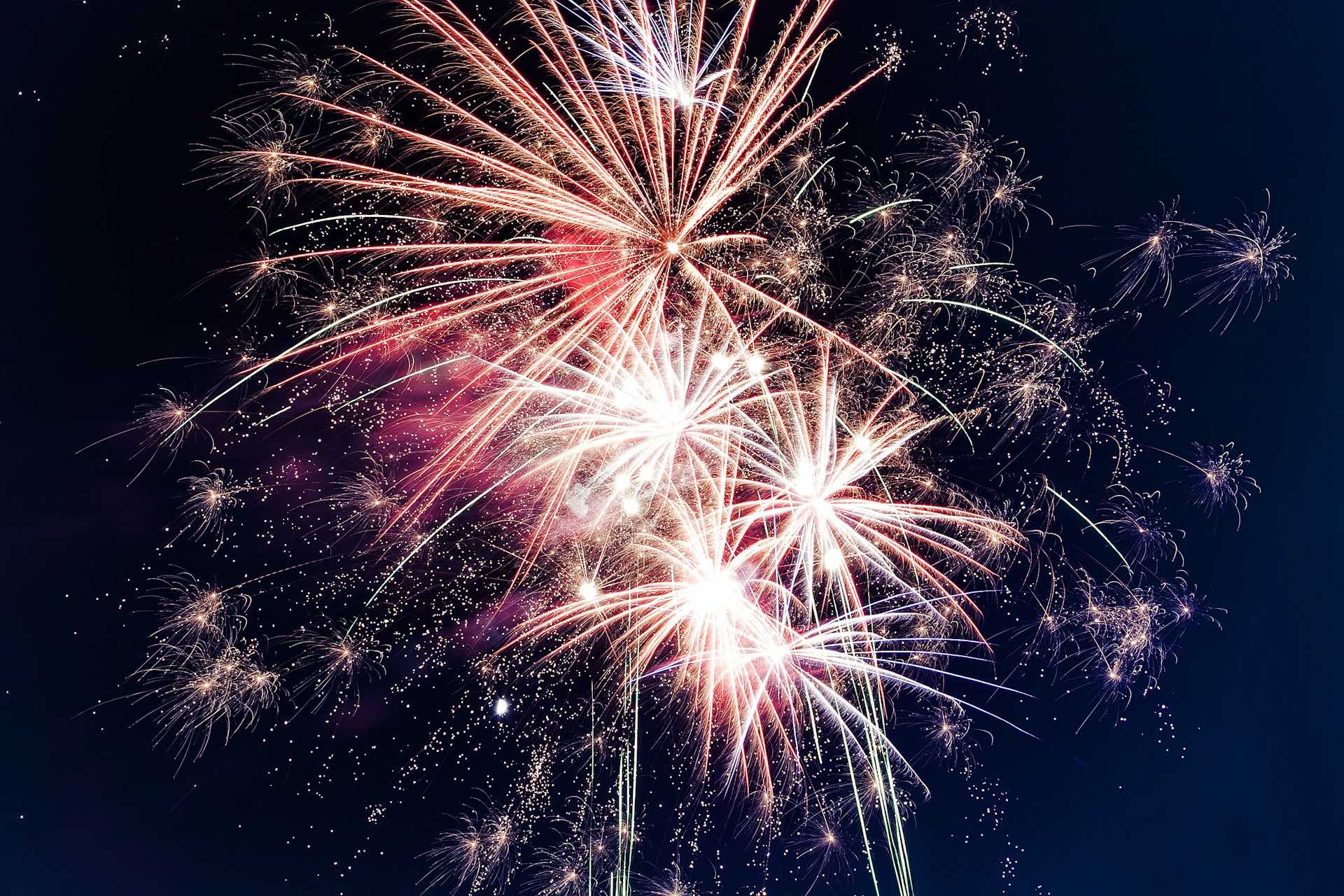 An image of fireworks for Happy 4th of July Los Angeles!