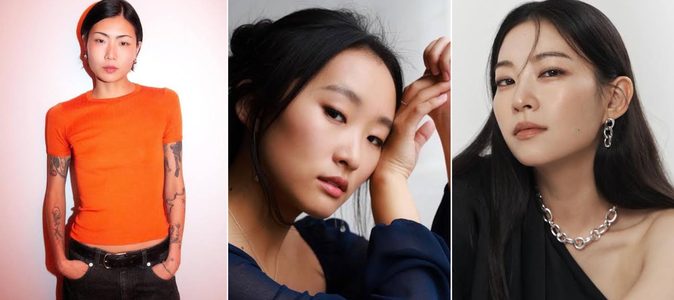 An image of KPop Demon Hunters stars: Arden Cho, May Hong, and Ji-young Yoo
