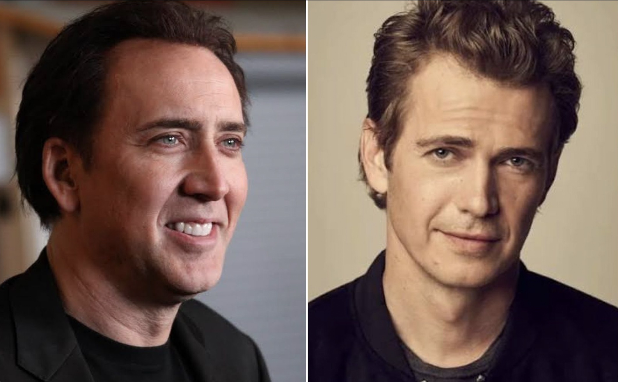 An image of Nicolas Cage and Hayden Christensen
