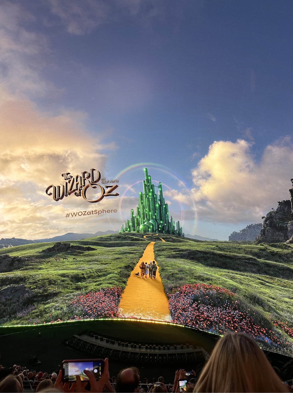 An image of The Wizard of Oz reimagined for Sphere 