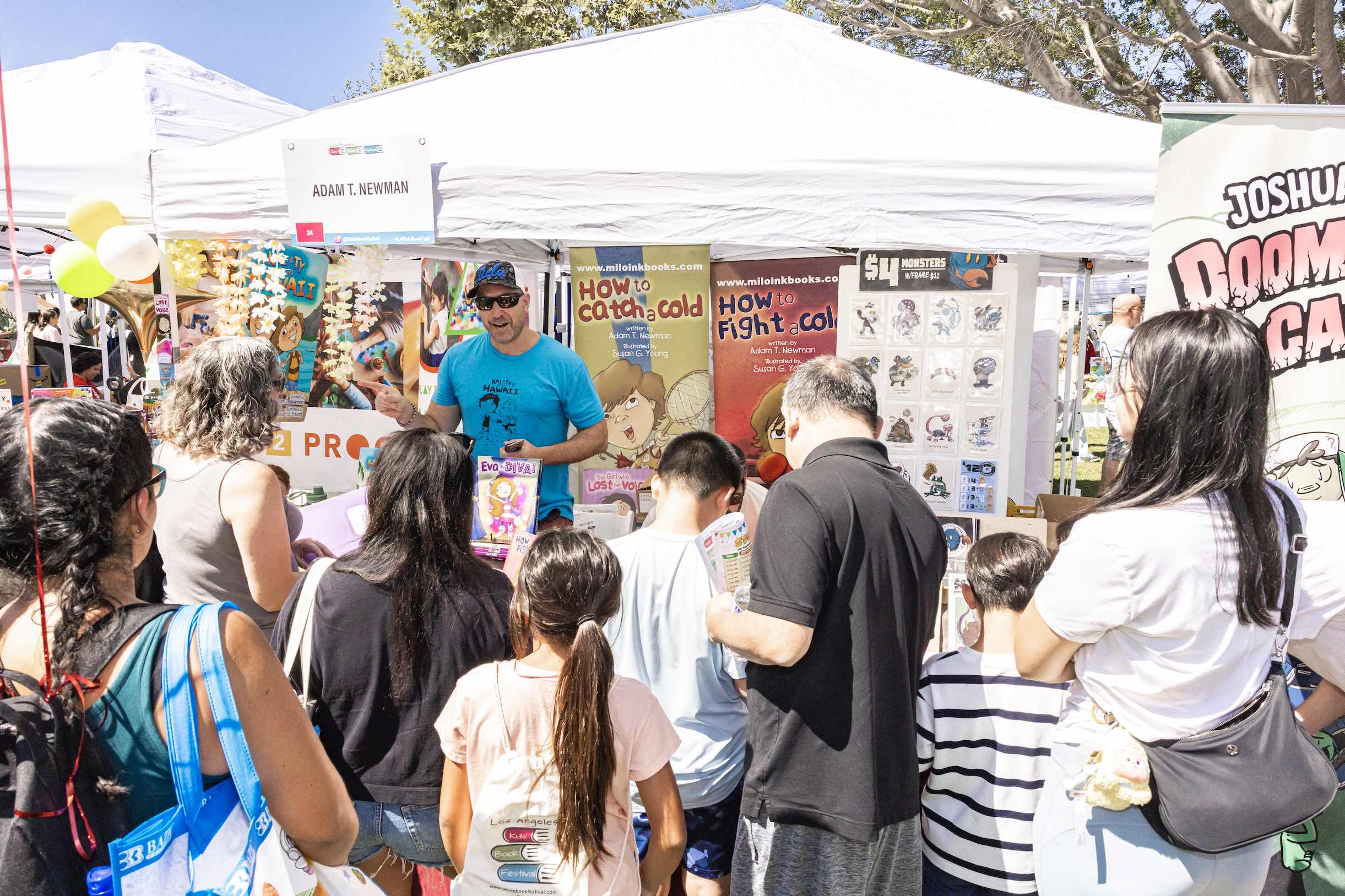 An image of the 2025 Annual Los Angeles Kids Book Festival.