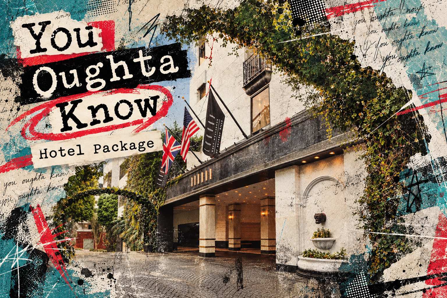 An image of the flyer for the You Oughta Know: The London West Hollywood Goes Full '90s for Alanis Morissette's LA Residency.