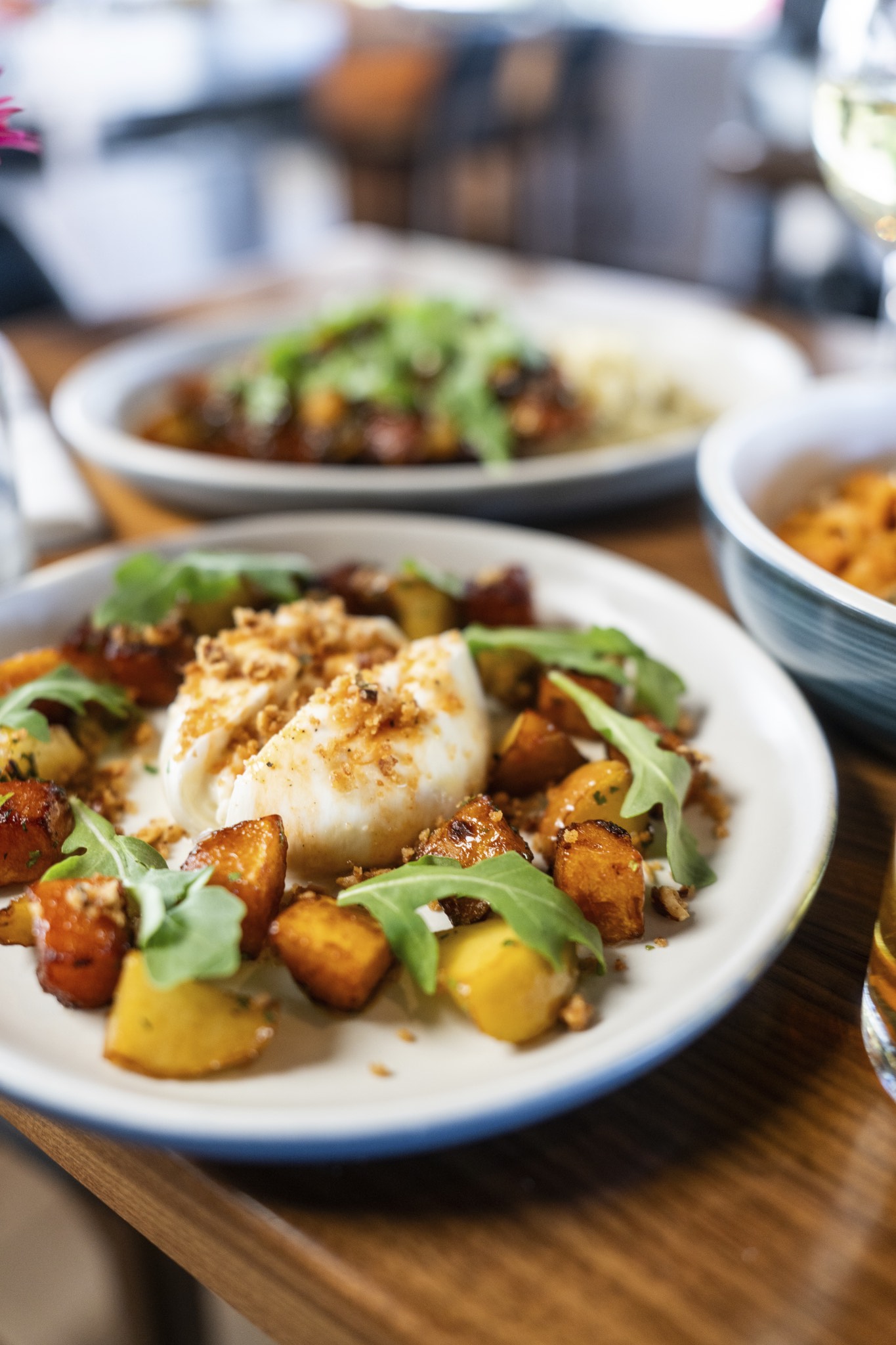 An image of the newBurrata di Stagione at North Italia