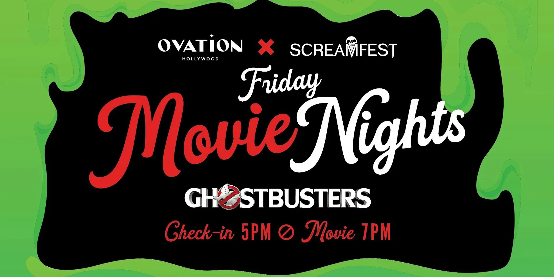 An image of the flyer for Bonus Friday Movie Night: Ghostbusters (1984)